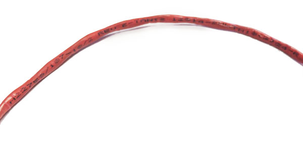 Tanis Cable M22759/187-18-2 260C18 Gauge 2 Conductor Red - Price/Foot TA22759-182