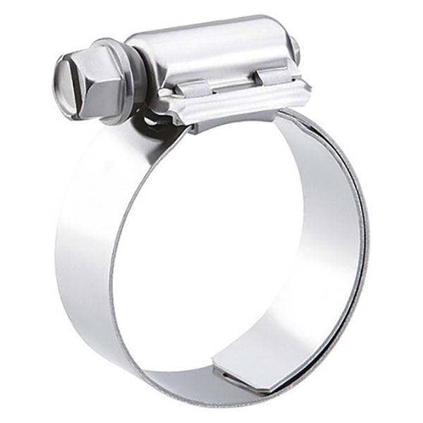 1//2 Band Width 2-1//16 to 3 Diameter Range Breeze Liner Stainless Steel Hose Clamp SAE Size 40 Worm-Drive Pack of 10