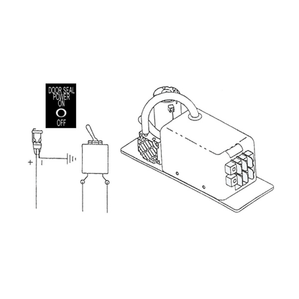 Inflatable Door Seal Kit Electric For Beechcraft 36 / 58