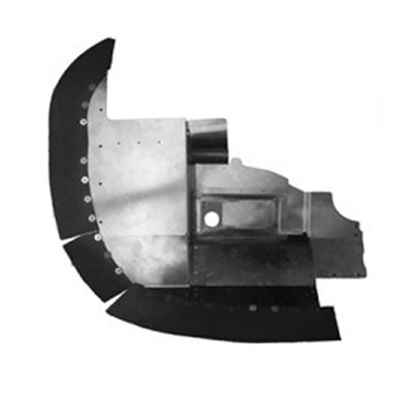 Baffle Assembly Powder Coated Black Seal AF05552509PCBK Aircraft Spruce