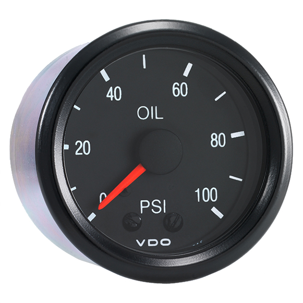 2" VDO Mechanical Oil Pressure Gauge Aircraft Spruce
