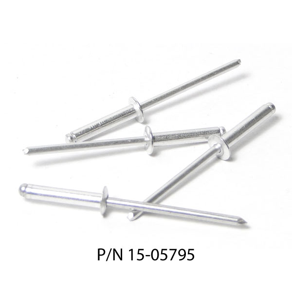 275 pcs Details about   3/16 x .059-.177 Plastic Blind Rivet Pin 