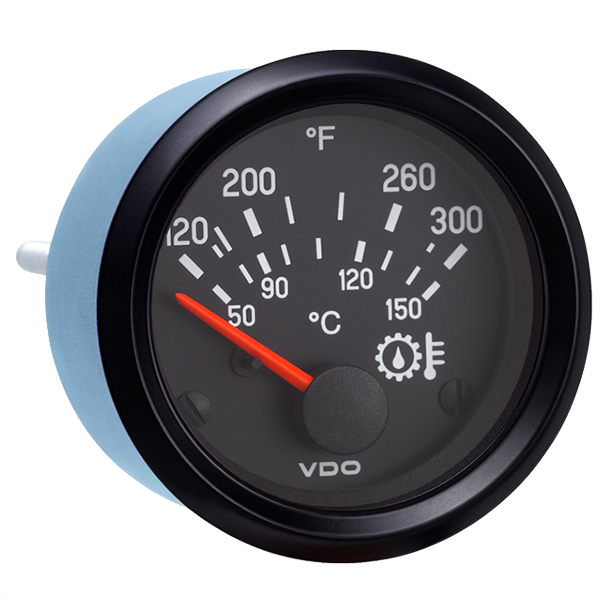 VDO Oil Temperature 2 1/16 Inch 3000C Gauge Aircraft Spruce