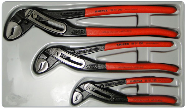 Knipex 3 PC Alligator Pliers Set Aircraft Spruce