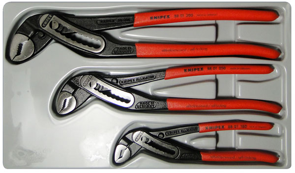 Knipex Complete 7 Pc Cobra Plier Set -  Inc