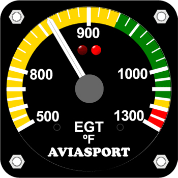IM-783 2.25 Dual EGT 500-1300 F Rotax 582