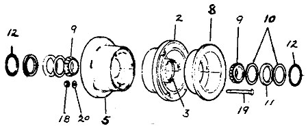 Clé à rayons universelle 6 tailles - IXTEM MOTO