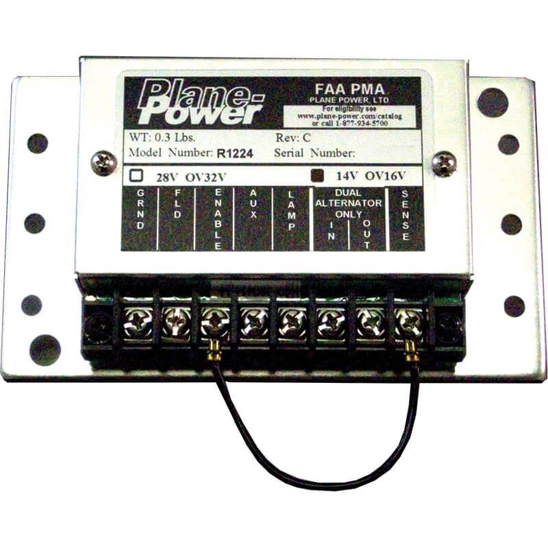 Plane Power Powerflex Voltage Regulator - R1224 | Aircraft Spruce Plane Power Voltage Regulator Wiring Diagram Aircraft Spruce