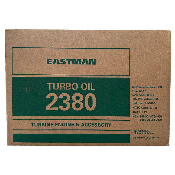 Eastman Turbine Oil 2380 - Case Of 24 Quarts | Aircraft Spruce