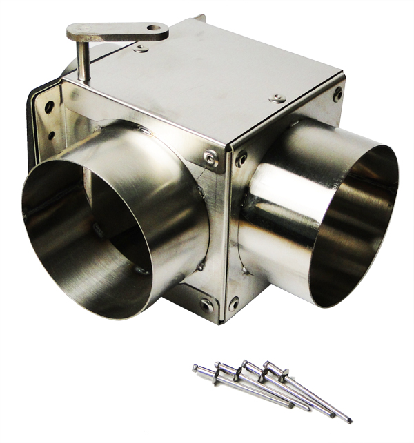 H/B Cabin Heat Bx With Dump Tube