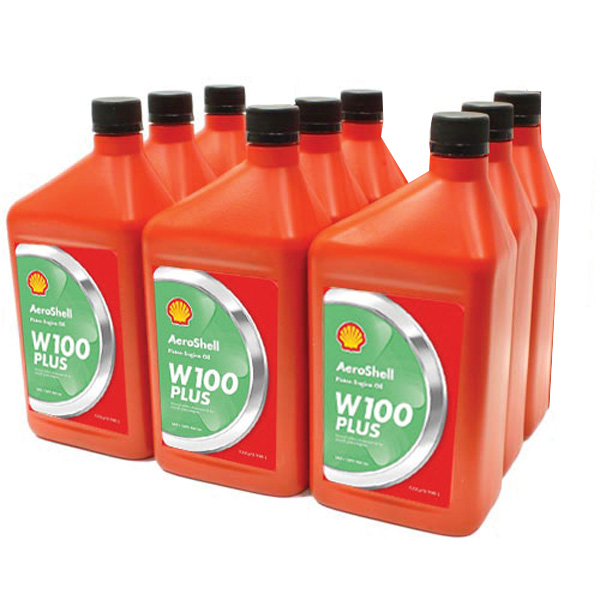 AEROSHELL AVIATION OIL W100 PLUS Aircraft Spruce