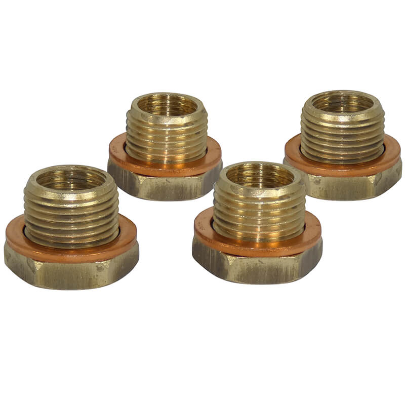 EMAG SPARK PLUG ADPTR 4PK W/ COPPER GASKETS Aircraft Spruce