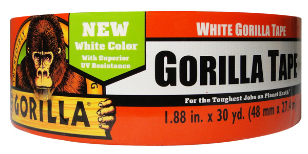 Gorilla Tape - White - 30 Yd