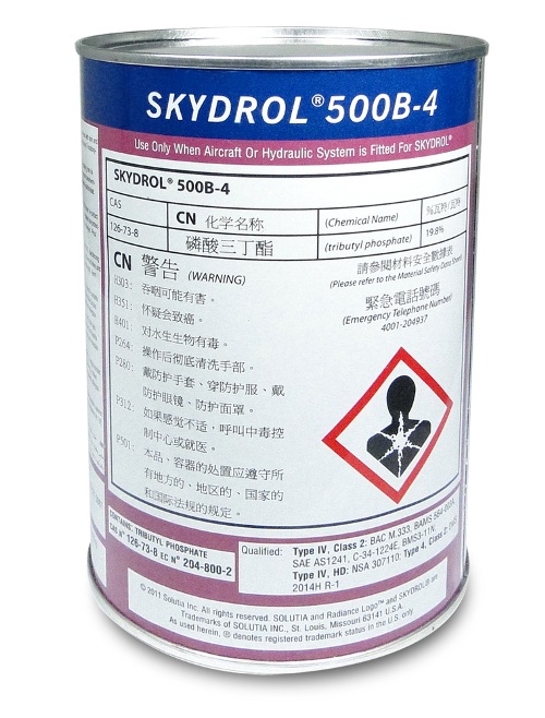 Skydrol Hydraulic Fluid 500B4 Aircraft Spruce