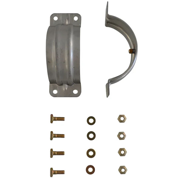 Aerotar C180,182,185 2 5/8 Complete Clamp With Pin | Aircraft Spruce