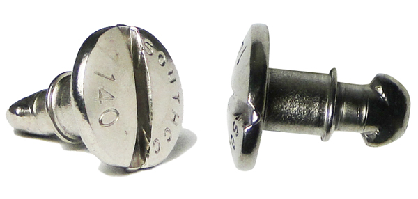 Used stainless steel slotted Southco fastener p/n 82-11-200-20 