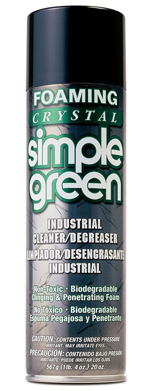 Simple Green Foaming Crystal Industrial Cleaner / Degreaser 20 Oz