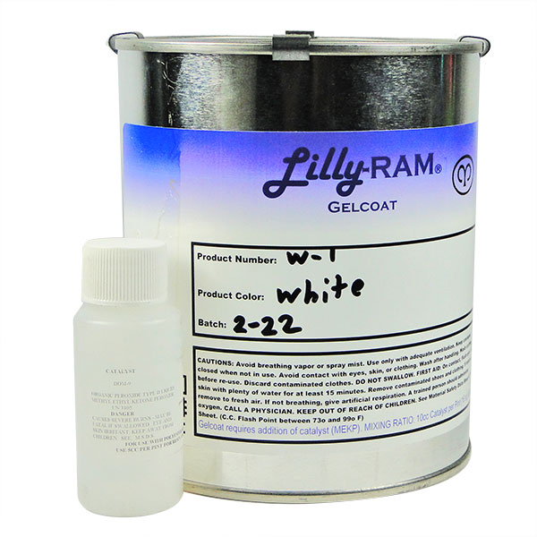 White Pigment for Epoxy Resin, Gelcoat, Paint - 4 oz