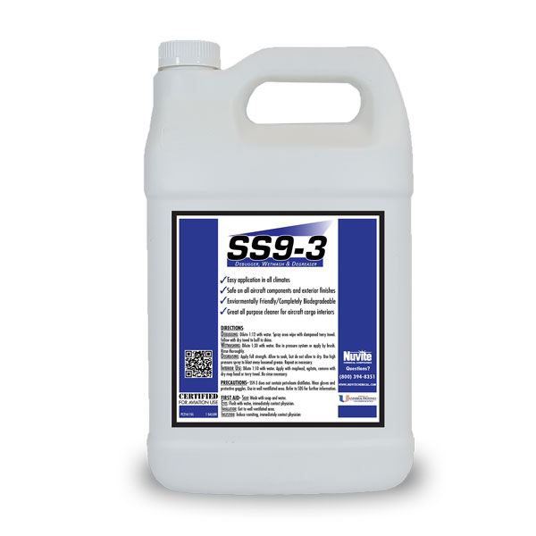 Nuvite SS9-3 Cleaner 5 Gallon Pail