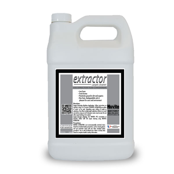 Nuvite Extractor Cleaner 1Gal