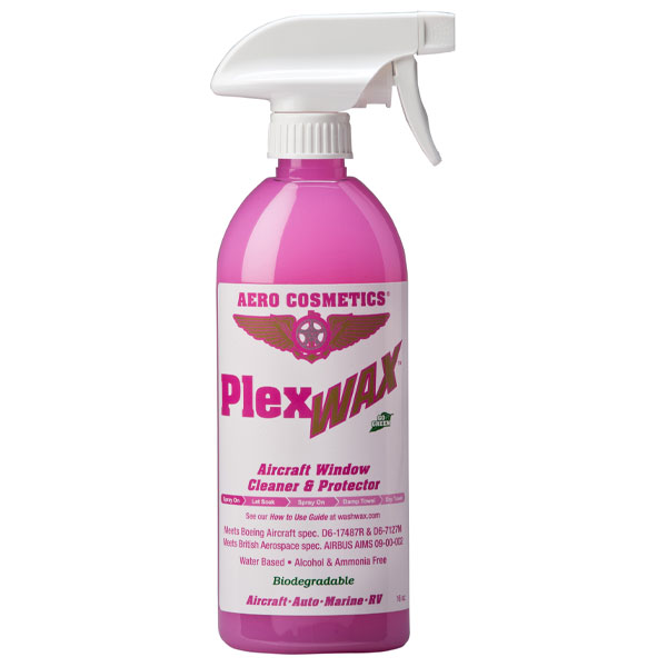  Plexus Plexiglass Plastic Windshield Cleaner and