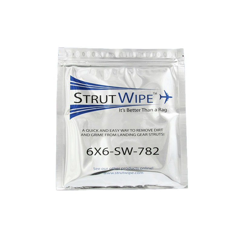 Strutwipe Hydraulic Wipes 6 X 6 MIL-PRF-83282