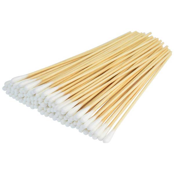 Cotton Swabs With 6 Inch Wooden Sticks