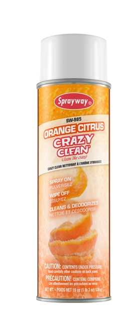 Orange Citrus Crazy Clean Degreaser