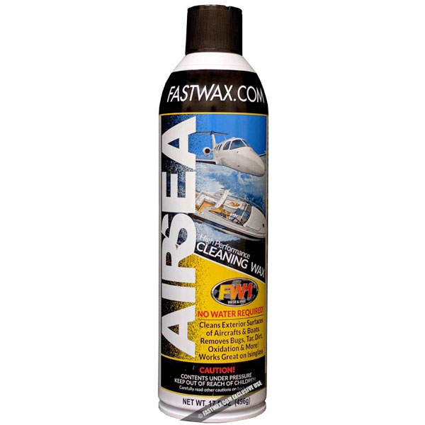 4 Cans FW1 FastWax Waterless Wash and Car Wax Removes Dirt, Adds Shine !