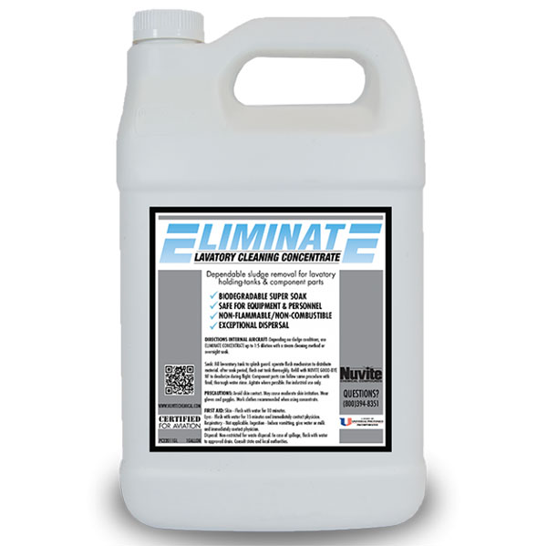 Nuvite Eliminate Lavatory Cleaning Concentrate