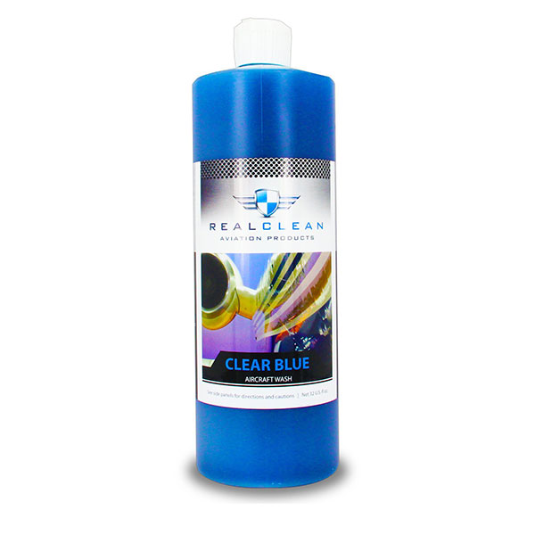 Realclean Clear Blue Aircraft Wash 1 Gal