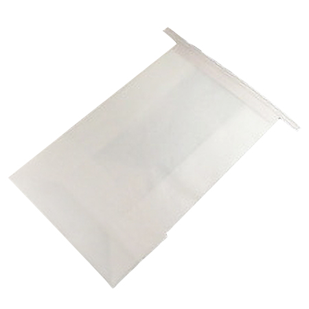 White Air Sickness Bag Block Bottom 23X11.5X6.5Cm 25/Bunch