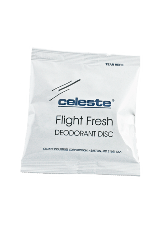 Celeste Flight Fresh Deodorant Discs - Long Term Air Freshener