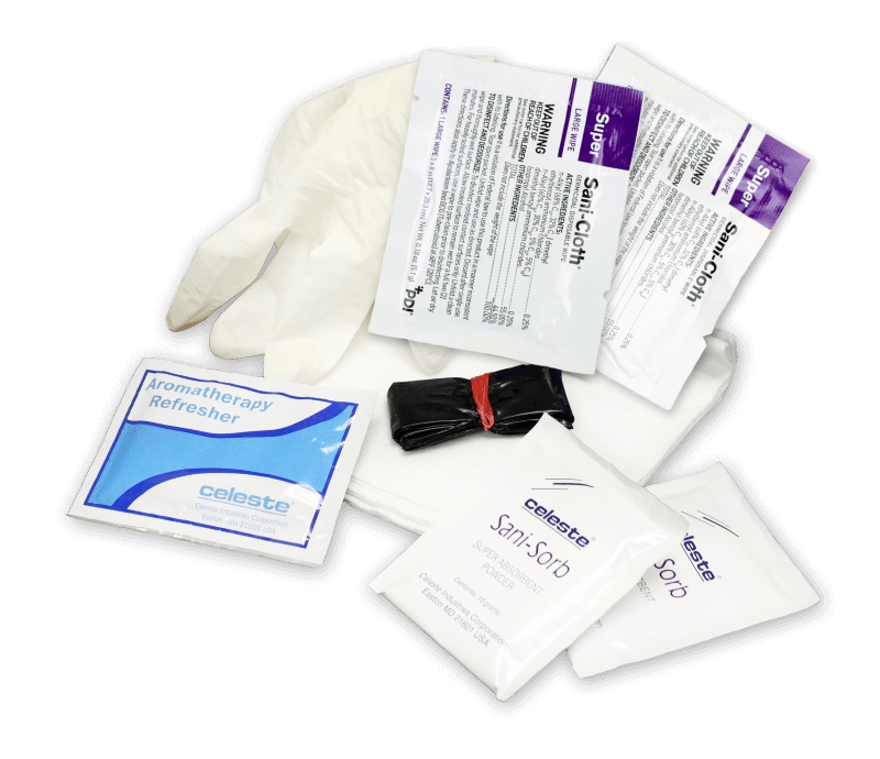 Celeste Emergency Cleaning Kit
