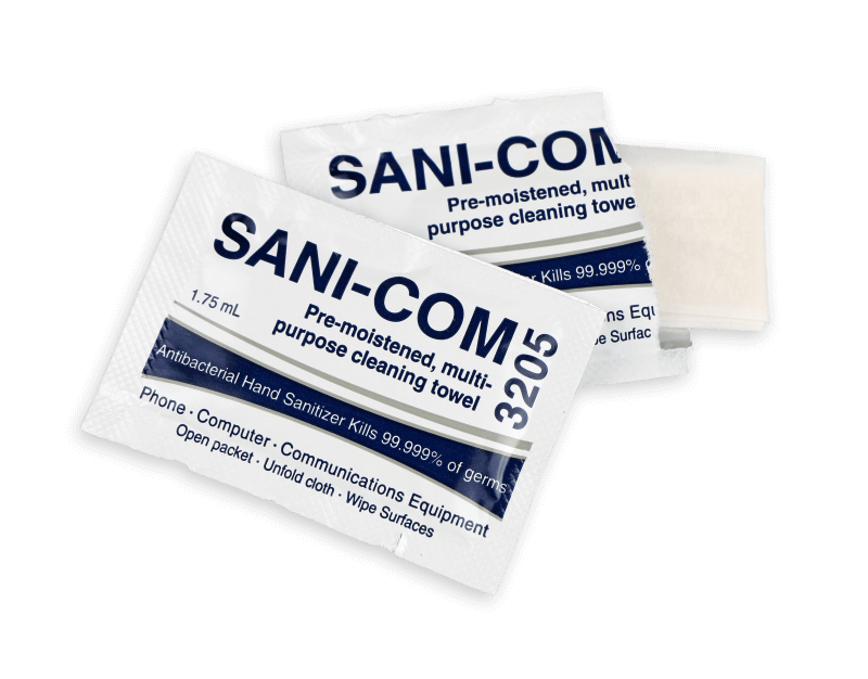 Celeste Sani-Com Multi-Purpose Cleaning Towelette