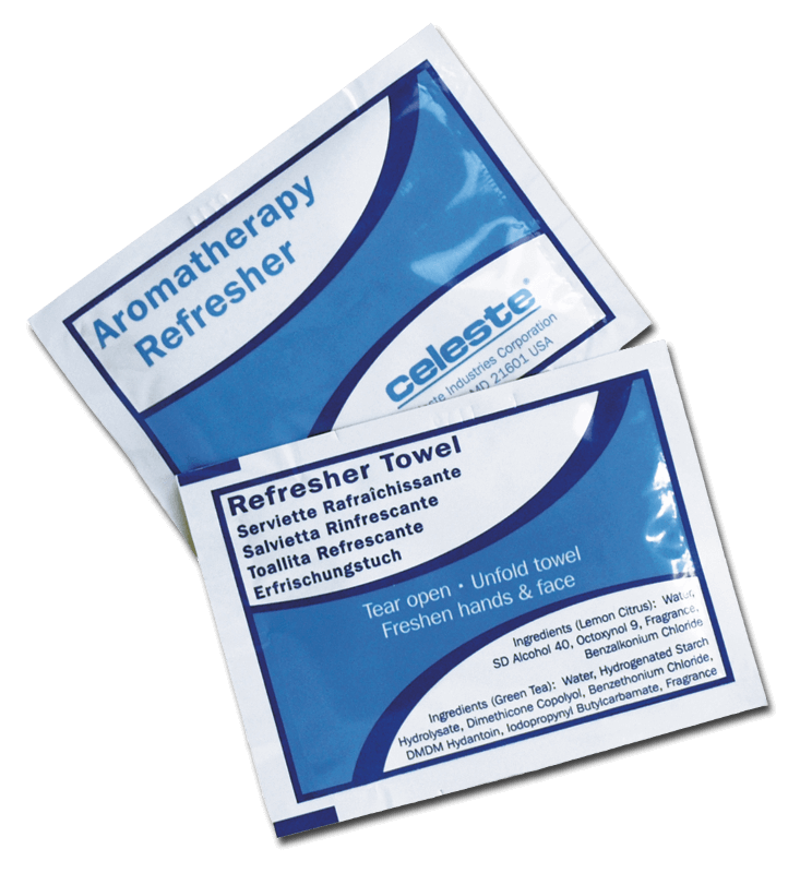 Celeste Refresher Towelette