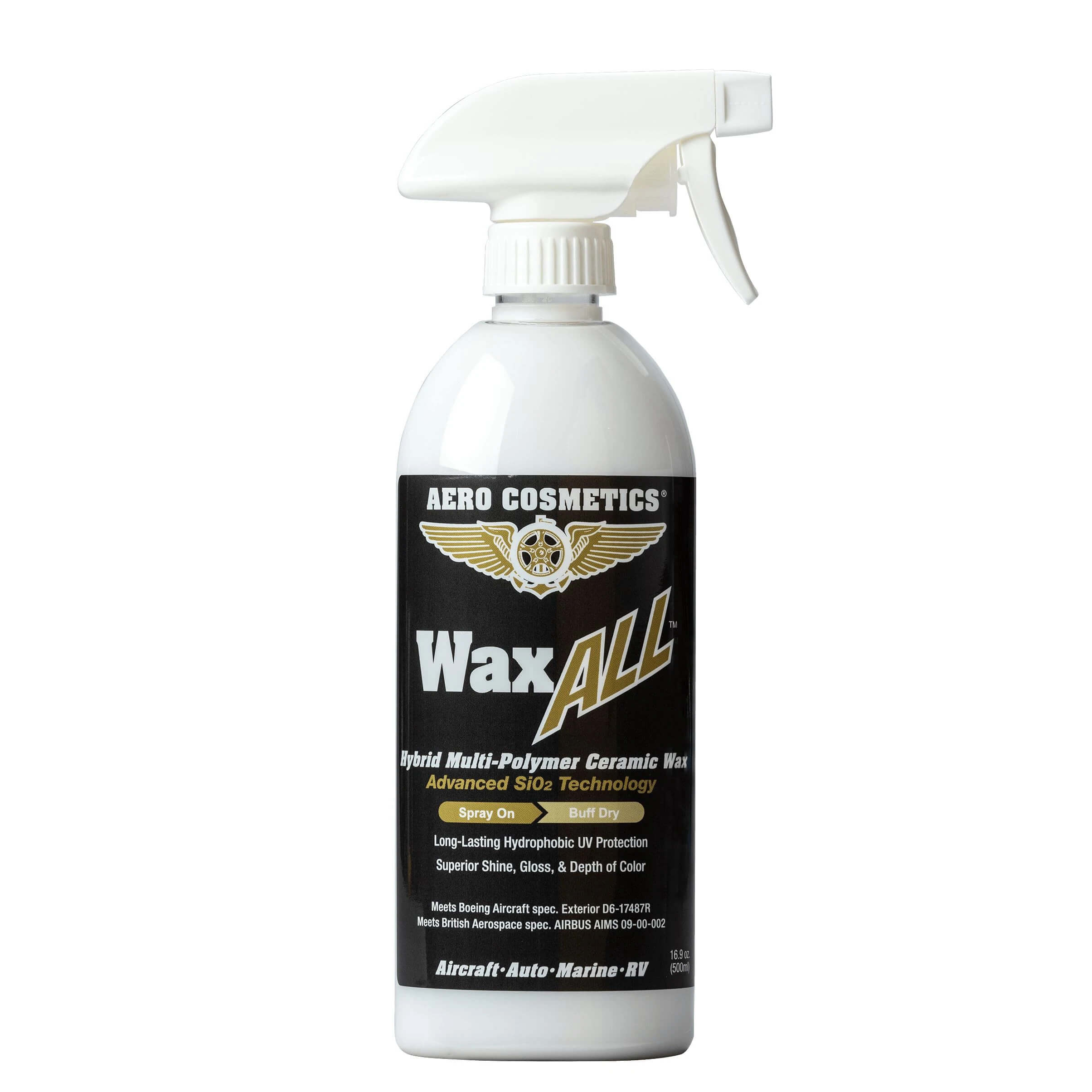 Aero Wash Wax ALL Hybrid Multi-Polymer Ceramic Wax 16 oz