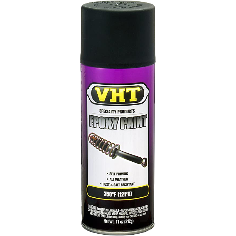 VHT SP652 Satin Black Epoxy All Weather Paint