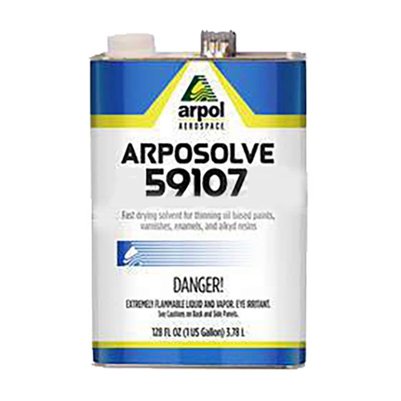 Aero Arposolve Toluene A-A-59107 Gallon Metal Can