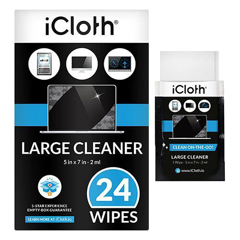iCloth Avionics Large Screen and Lens Cleaner