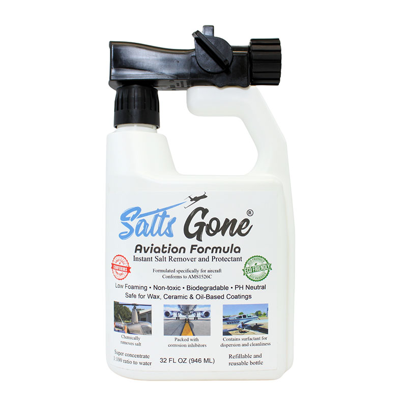 Salts Gone Aviation Formula Instant Salt Remover and Protectant
