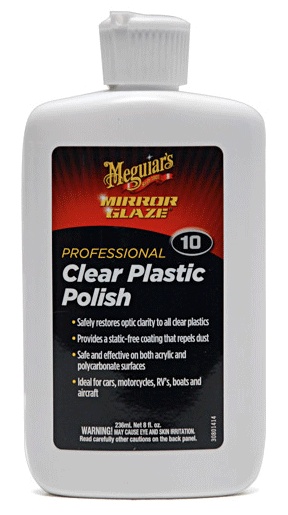 Meguiar's Clear Plastic Polish - 8 oz.