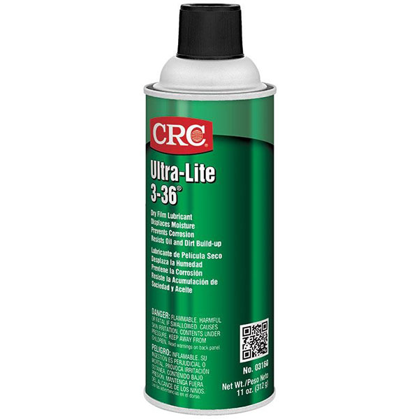 CRC Industrial Ultra Lite 3-36 Ultra Thin Non Staining Lubricant