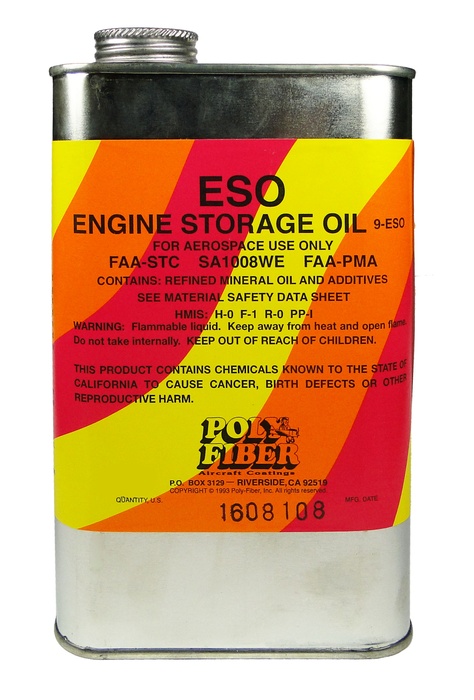 POLY-FIBER ENGINE STORAGE OIL | Aircraft Spruce