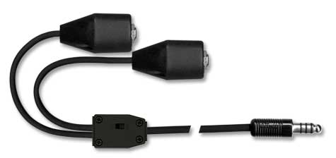 Sigtronics Dual GA To Helicopter U174/U Adapter