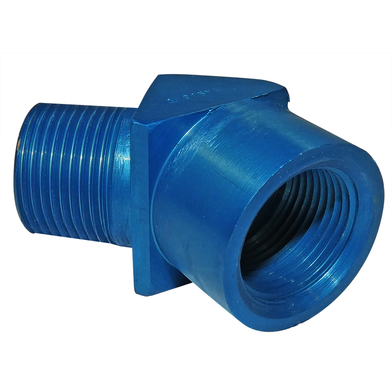 AN915-3 BRASS 45 Degree Aircraft Elbow Fitting 3/8” Internal & External Pipe Thd 