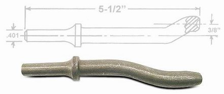 1x NEW Aircraft Straight Rivet Set 5/32 AN470 x 2 1/2 x .498  MM110-18 USA Made 