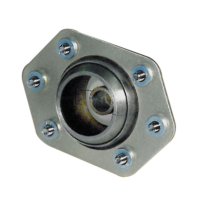 Eyeball Firewall Fitting- Ss Pressure Plate - Steel Ttp-S