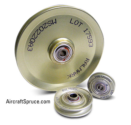 aluminum pulley