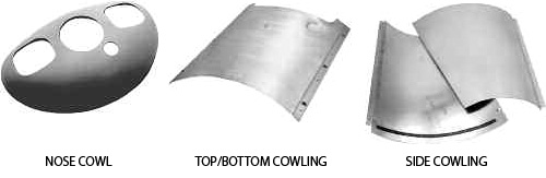 Piper Nose Cowling PA-12